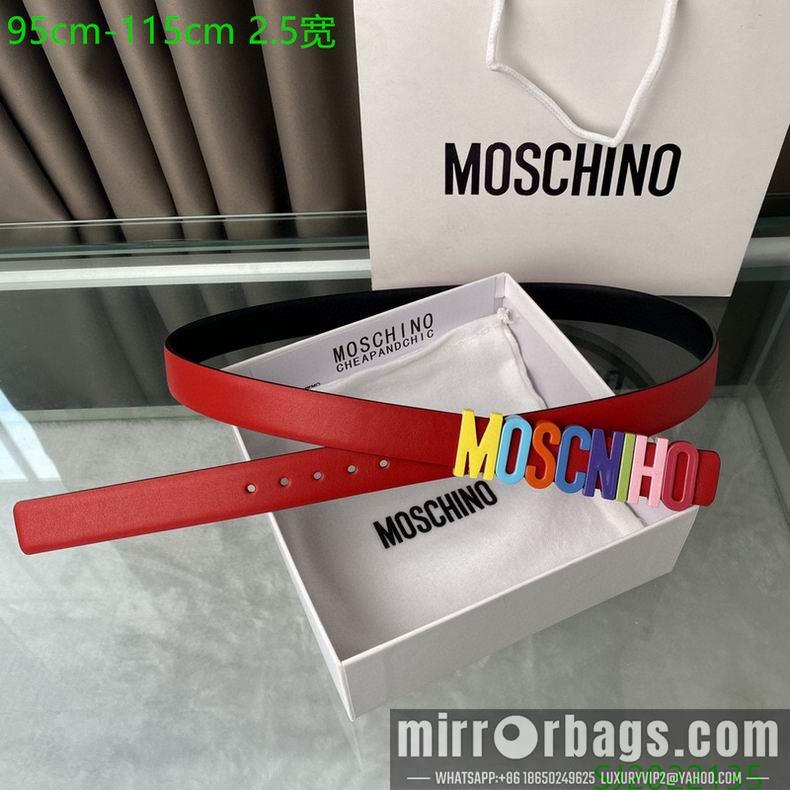 Moschino belt 25mmX95-115cm 7D