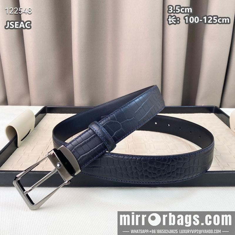 Montblanc belt 35mmX100-125cm 8L21