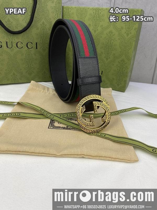 Gucci belt 40mmX95-125cm 8L15