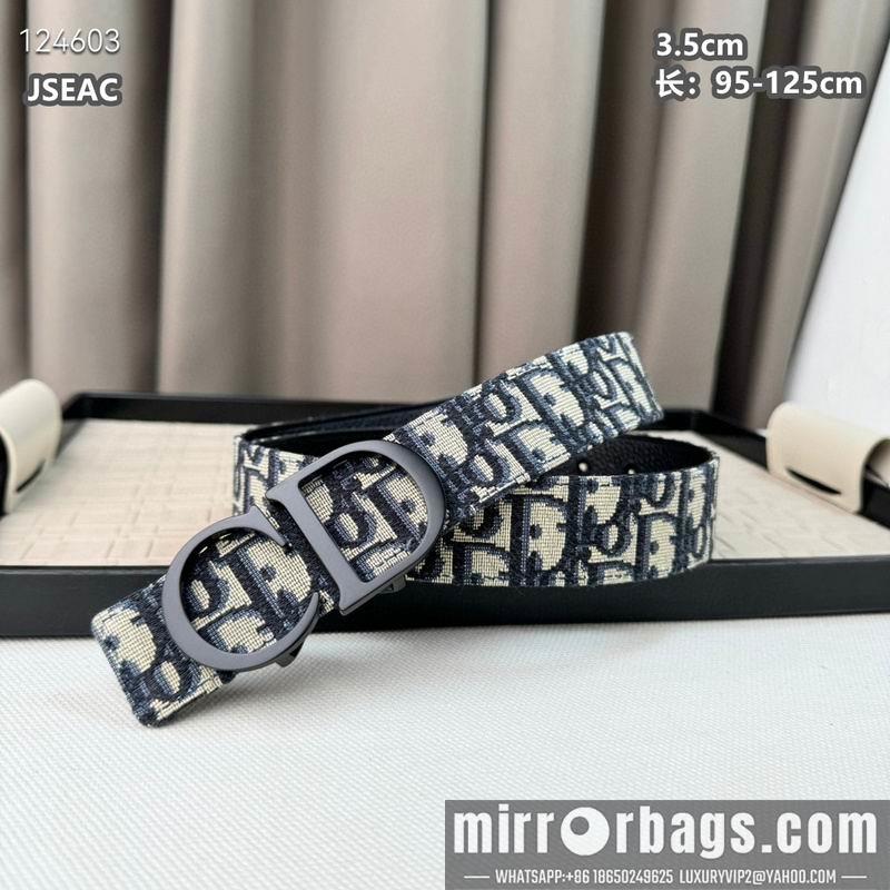 Dior belt 35mmX95-125cm 8L21