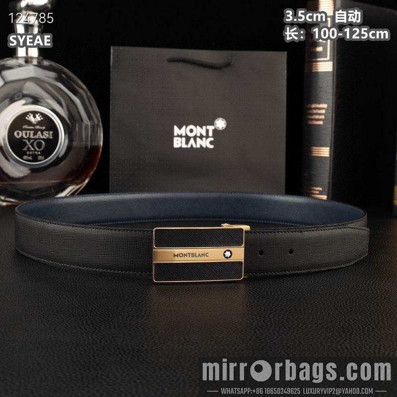 Montlanc belt 35mmX100-125cm 8L29