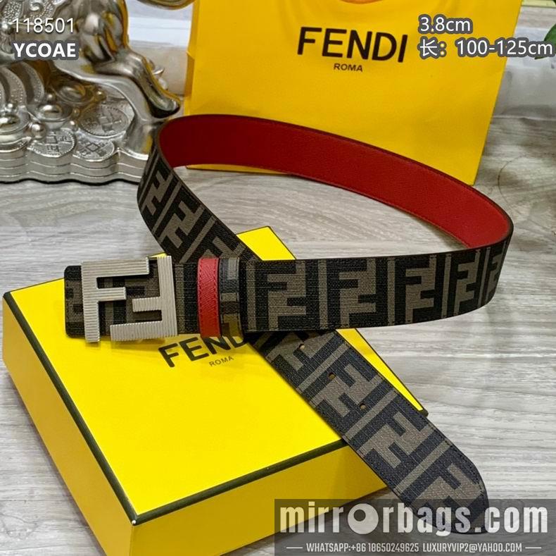Fendi belt 38mmX100-125cm 8L01