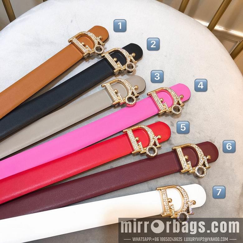 Dior Belt 25mmX95-110cm 7d01