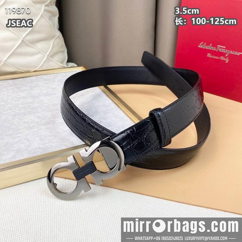 Ferragamo belt 35mmX100-125cm 8L072009
