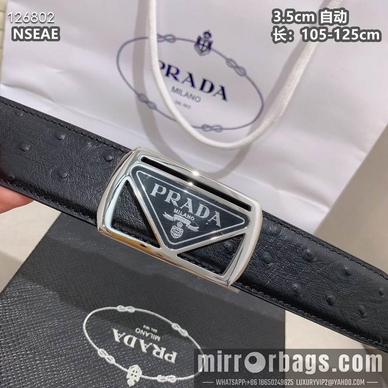 Prada belt 35mmX105-125cm 8L62