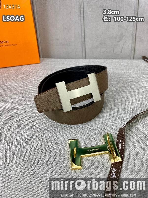 Hermes belt 38mmX100-125cm 8L04