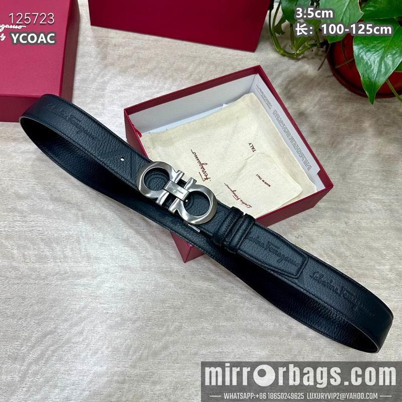 Ferragamo belt 35mmX100-125cm 8L31