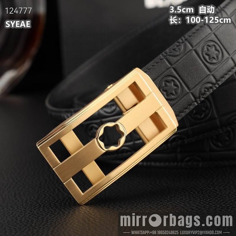Montlanc belt 35mmX100-125cm 8L37