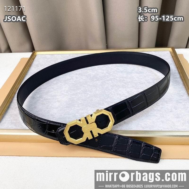 Ferragamo belt 35mmX95-125cm 8L12