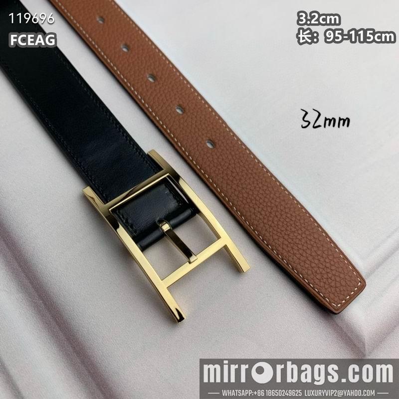 Hermes belt 32mmX95-115cm 8L040802