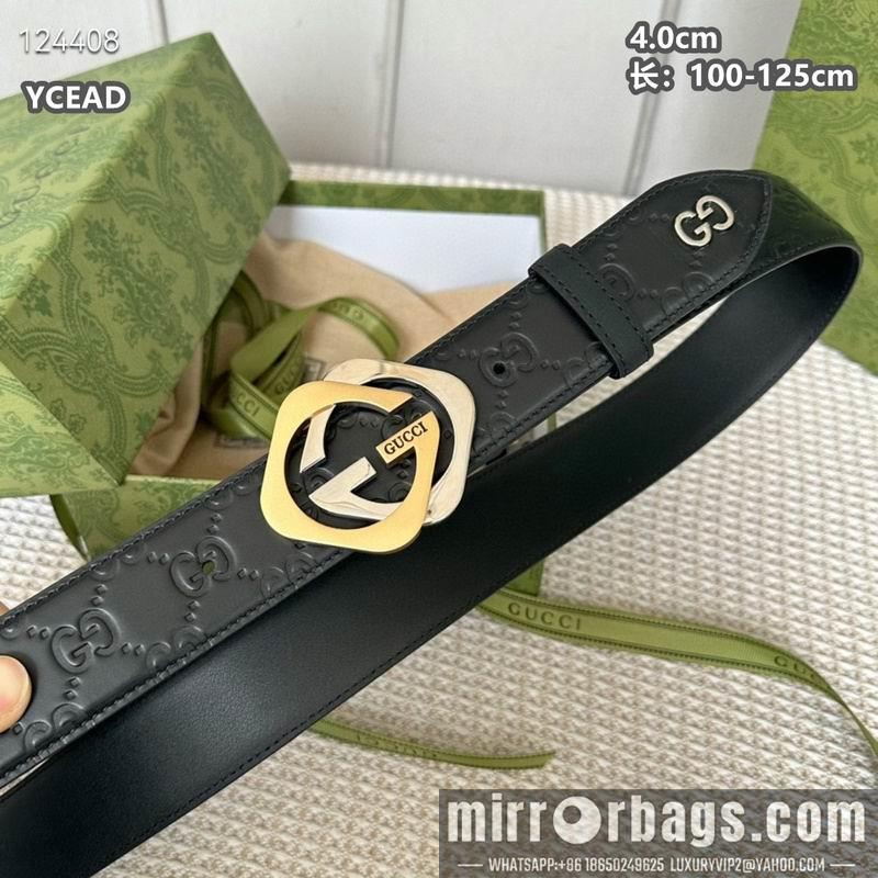 Gucci belt 40mmX100-125cm 8L134