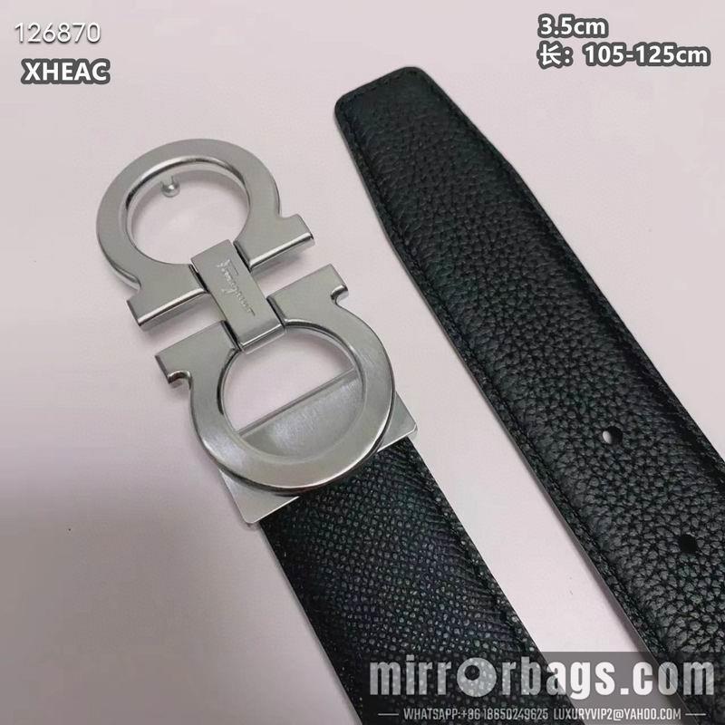 Ferragamo belt 35mmX105-125cm 8L104