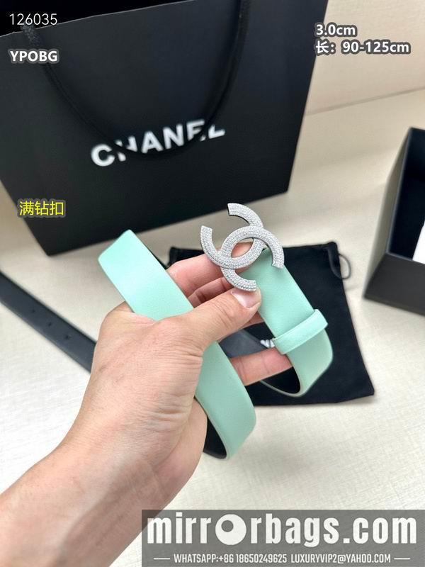 Chanel belt 30mmX90-125cm 8L11