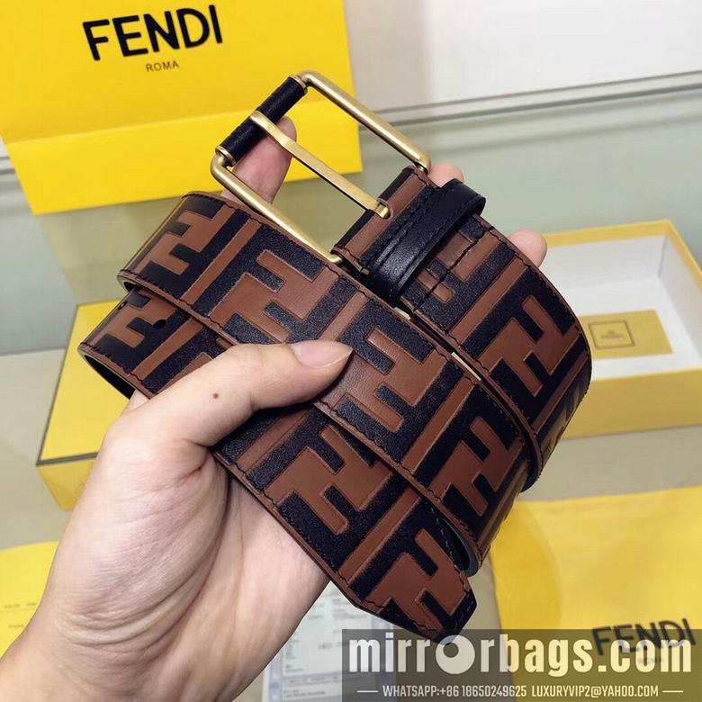 Fendi Belt 38mmX95-125cm 7D46
