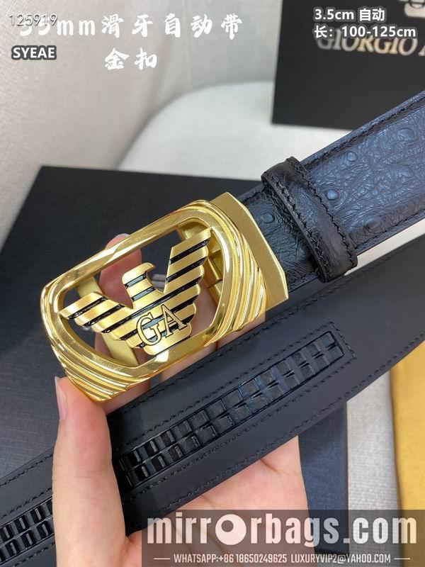Armani belt 35mmX100-125cm 8L06