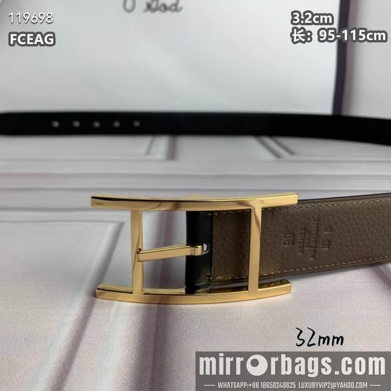 Hermes belt 32mmX95-115cm 8L040802