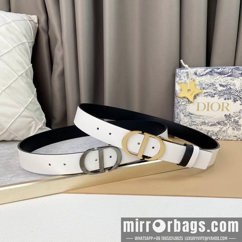 Dior belt 35mmX95-135cm 7D27
