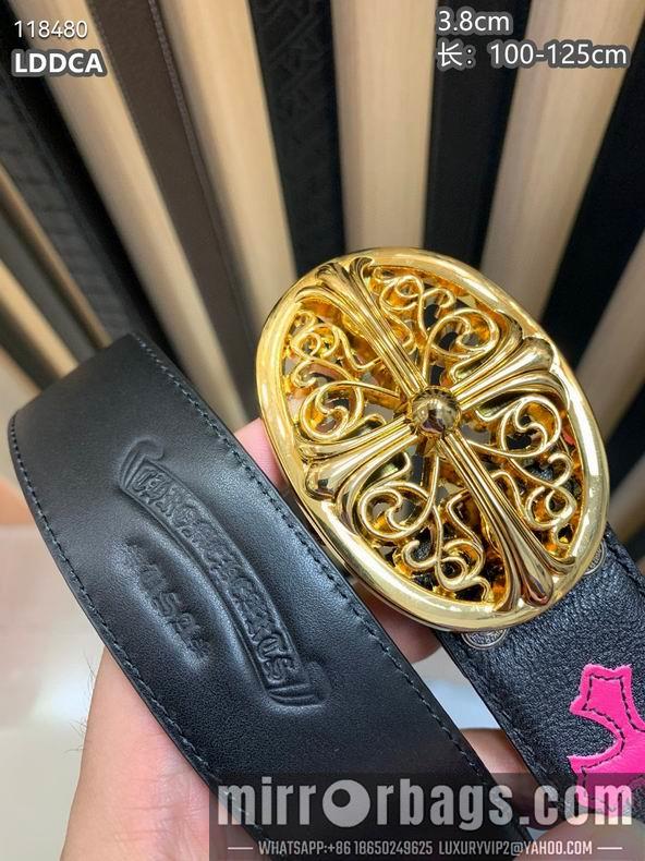 Chrome Hearts belt 38mmX100-125cm 8L22
