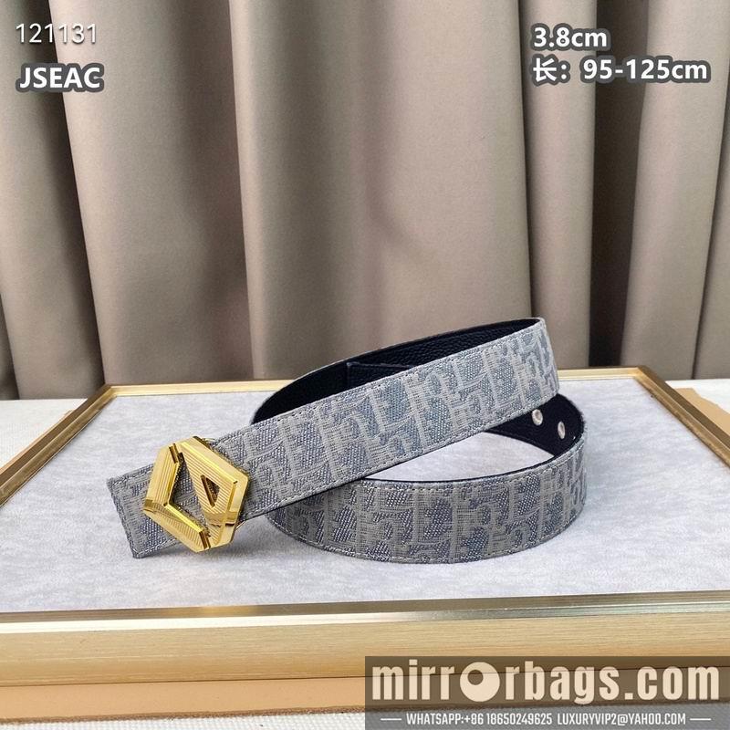 Dior belt 38mmX95-125cm 8L04