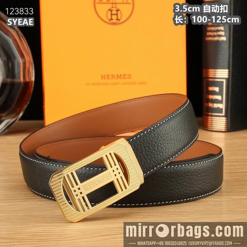 Hermes belt 35mmX100-125cm 8L22