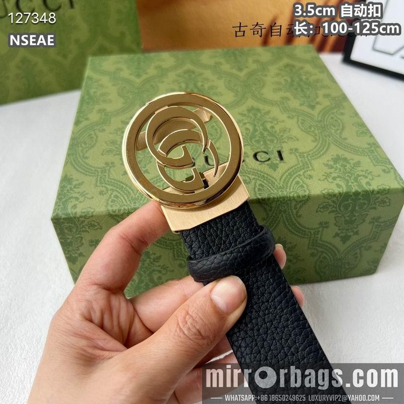 Gucci belt 35mmX100-125cm 8L78