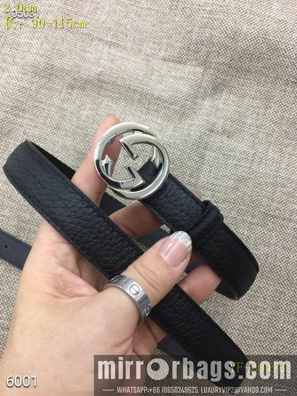 Gucci Belt 20mm 90-115cm 8L04