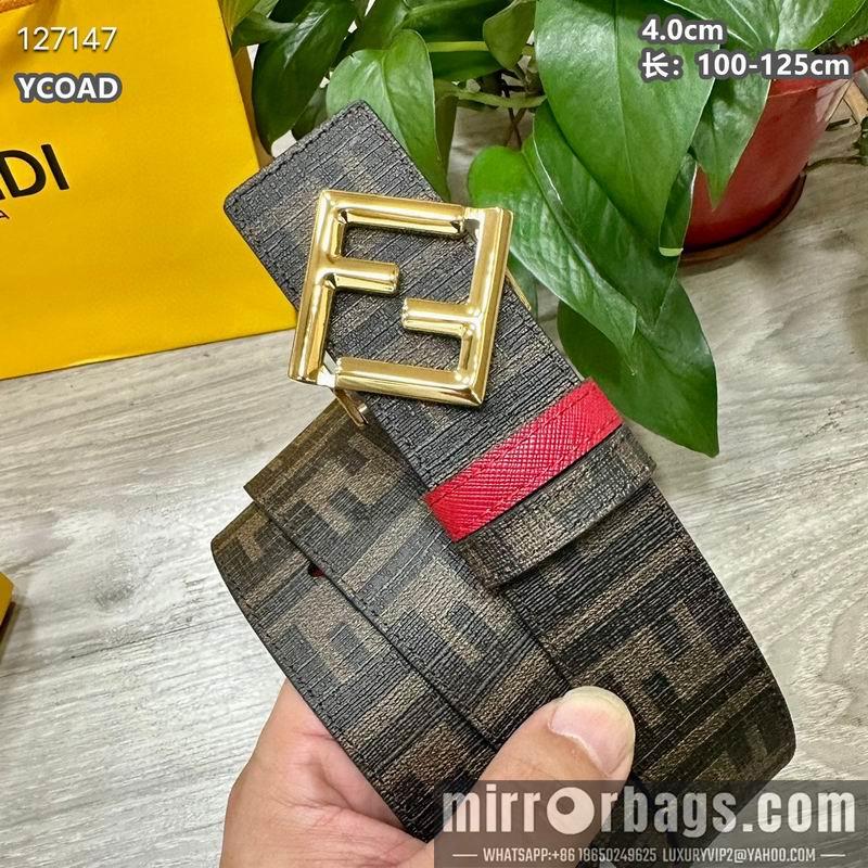 Fendi belt 40mmX100-125cm 8L131