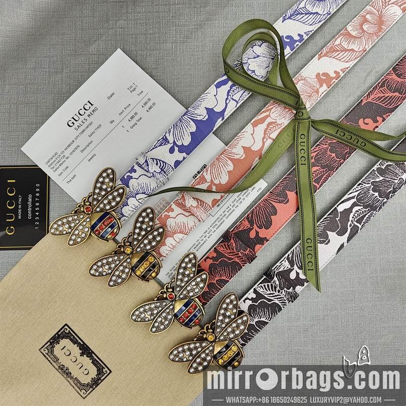 Gucci belt 35mmX80-125cm lb03