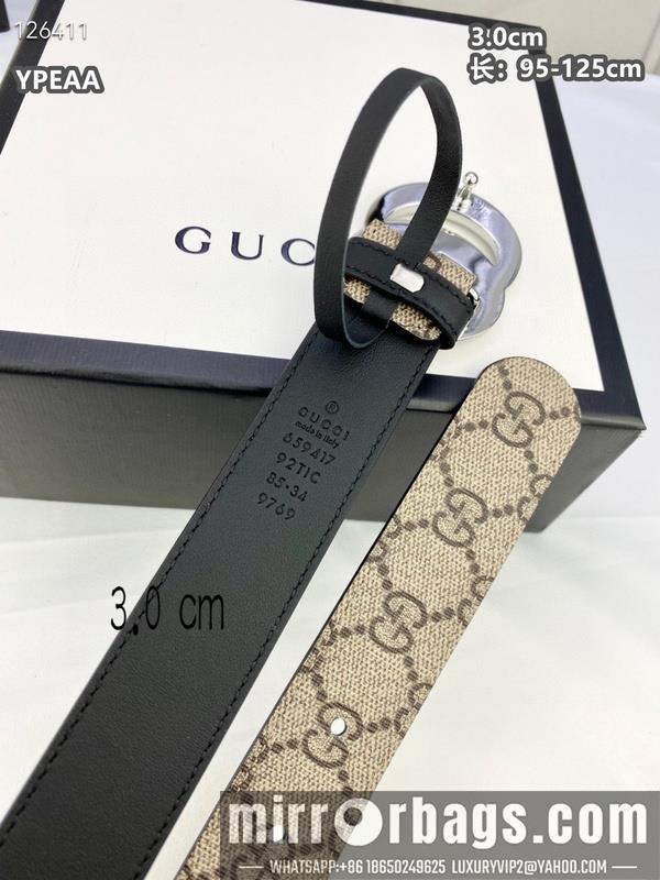 Gucci belt 30mmX95-125cm 8L19