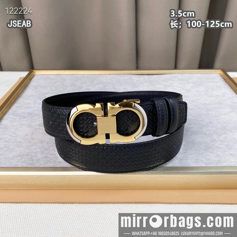 Ferragamo belt 35mmX100-125cm 8L78