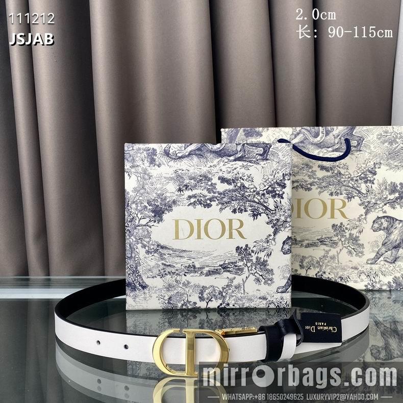 Dior Belt 20mmX90-115cm 8L05