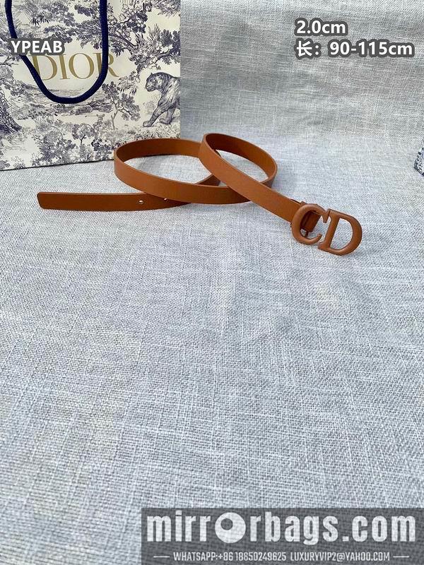 Dior belt 20mmX90-115cm 8L23