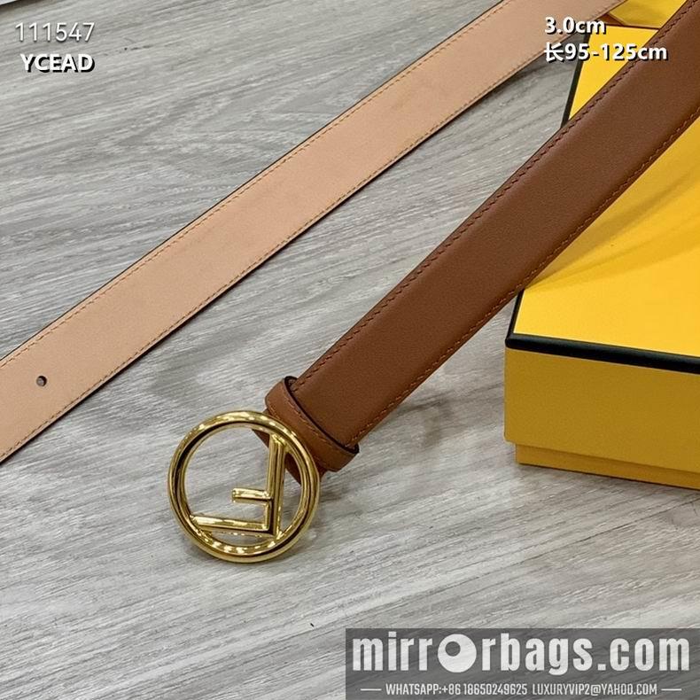 Fendi Belt 30mmX95-125cm 8L10