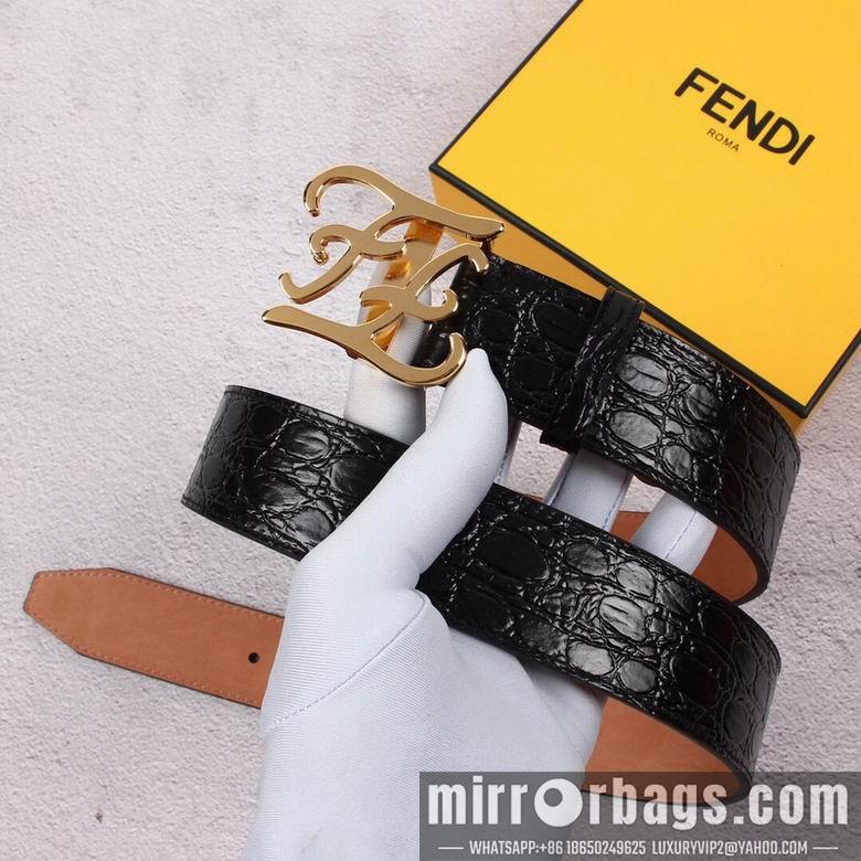 Fendi Belt 38mmX95-125cm 7D80