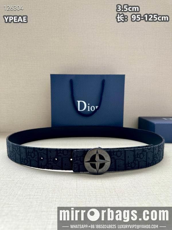 Dior belt 35mmX95-125cm 8L19