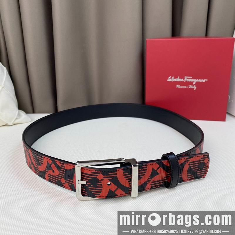 Ferragamo belt 35mmX95-125cm 7D22