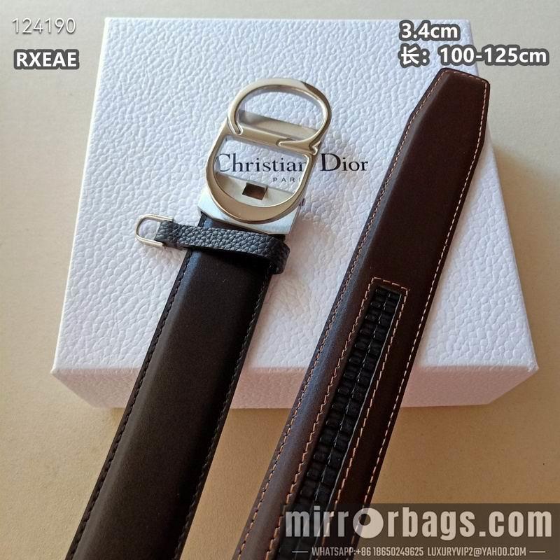 Dior belt 34mmX100-125cm 8L01