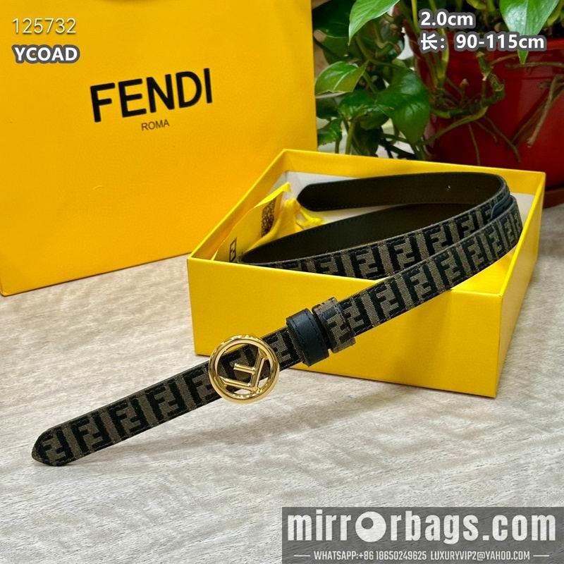 Fendi belt 20mmX90-115cm 8L18