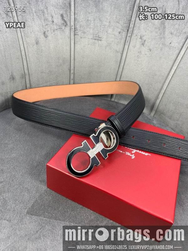 Ferragamo belt 35mmX100-125cm 8L18