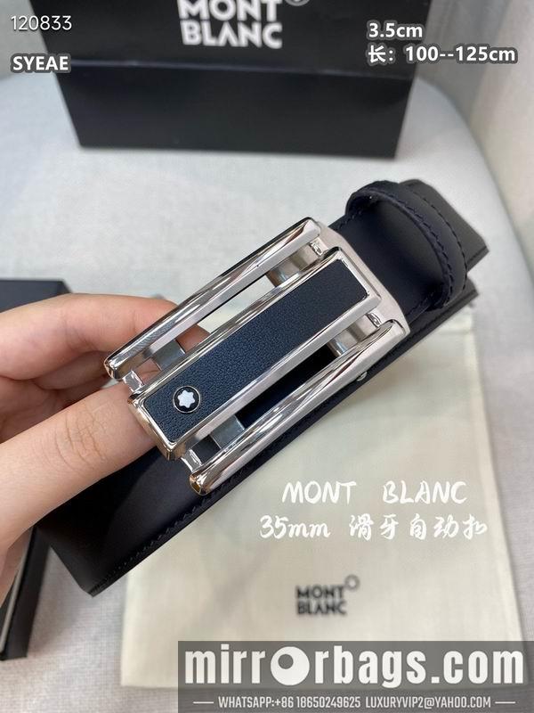 Montblanc belt 自动扣 35mmX100-125cm 8L072013