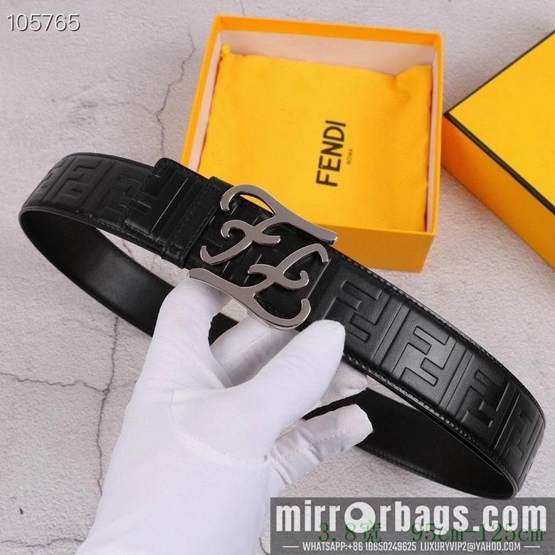 Fendi Belt 38mmX95-125cm 7D93