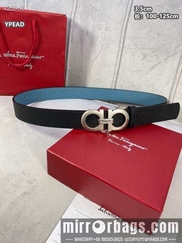 Ferragamo belt 35mmX100-125cm 8L22