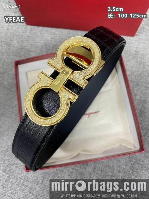 Ferragamo belt 35mmX100-125cm 8L040806