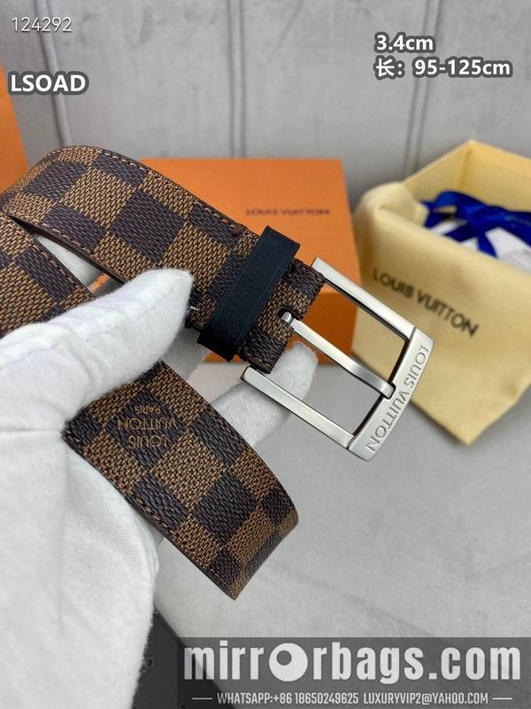 LV belt 34mmX95-125cm 8L24