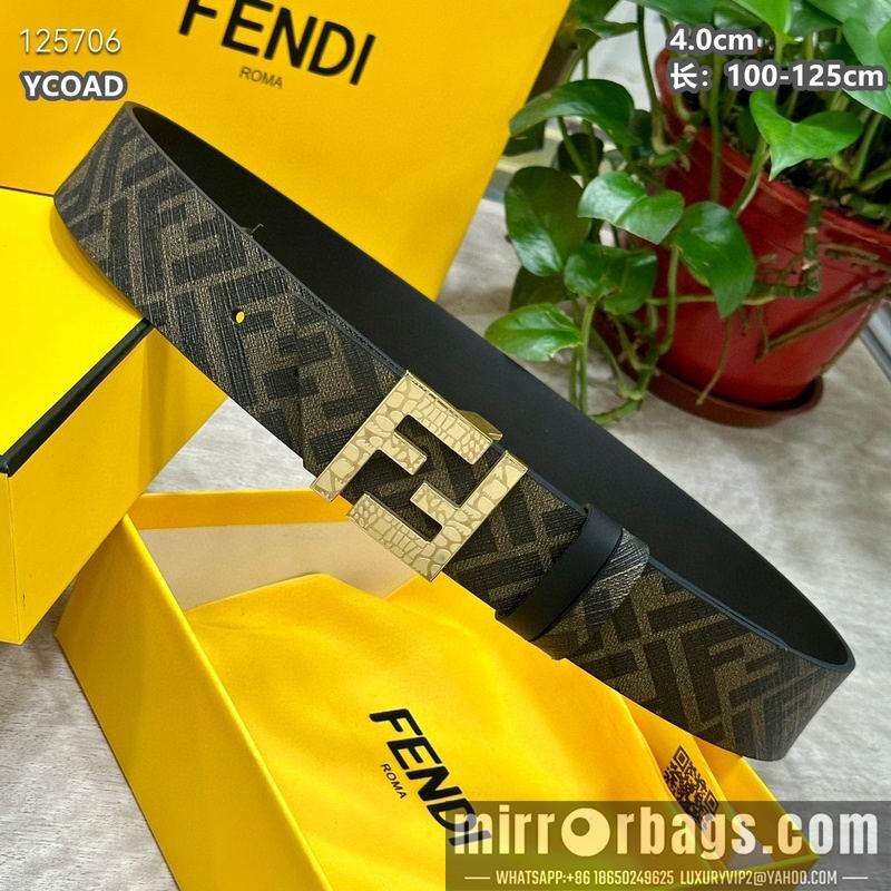 Fendi belt 40mmX100-125cm 8L24