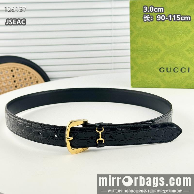 Gucci belt 30mmX90-115cm 8L01