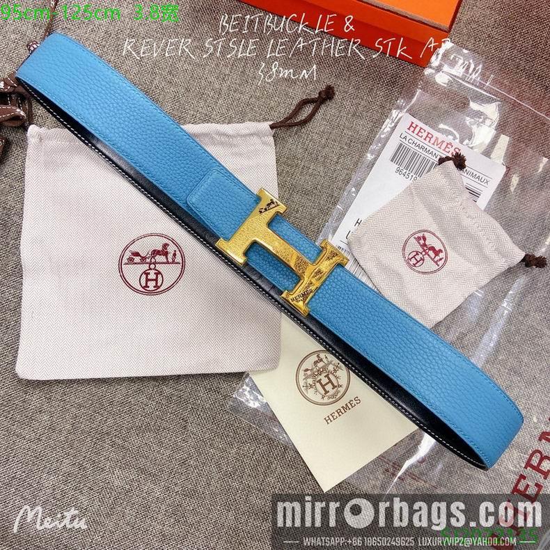 Hermes Belt 38mmX95-125cm 7D119