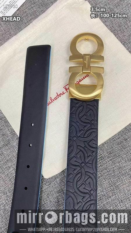 Ferragamo belt 35mmX100-125cm 8L35