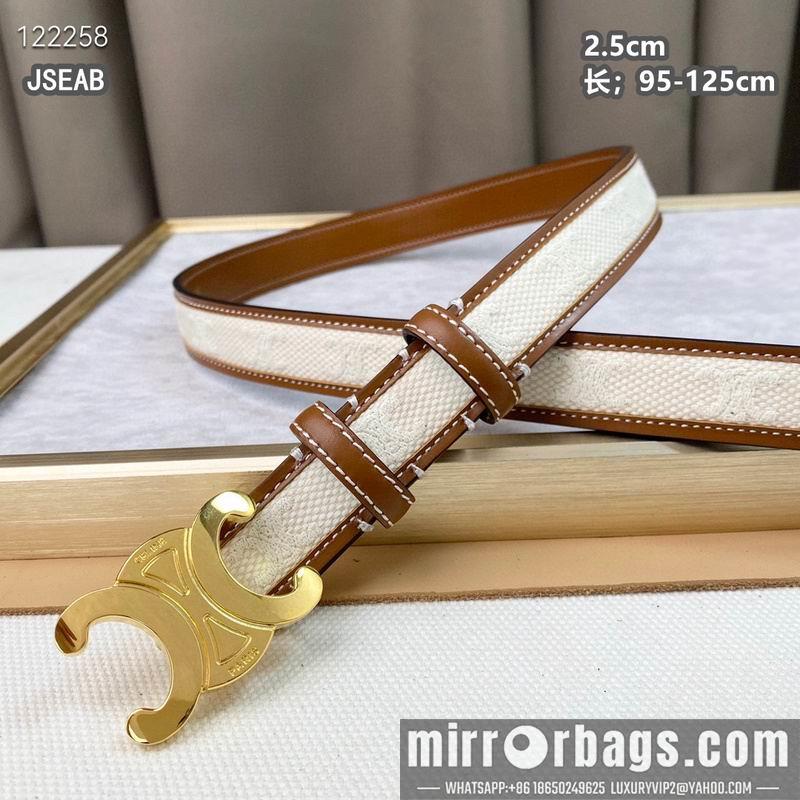 Celine belt 25mmX95-125cm 8L24