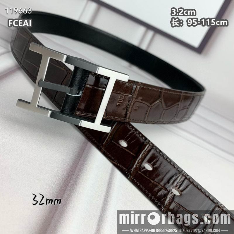 Hermes belt 32mmX95-115cm 8L040805